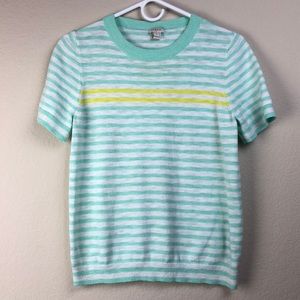 J. Crew Striped Knit Top